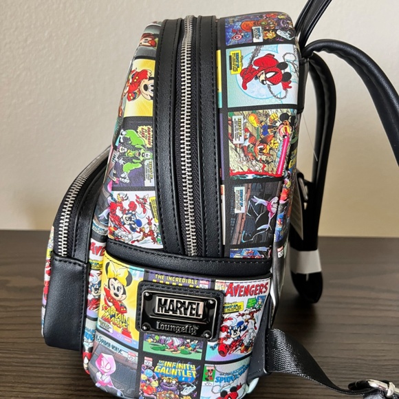 DisneyParks Loungefly Marvel 100 Characters Mini Backpack main image 9